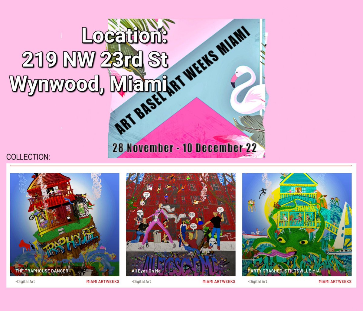 ARTBOX PROJECT featuring me, Tim Hester 3 of my graphic art pieces  <a href="/MiamiArtWeek/">Miami Art Week</a> <a href="/artbaselmiami/">Art Basel Miami</a>  #artbaselmiami  #artboxproject #graphicart till December 10th