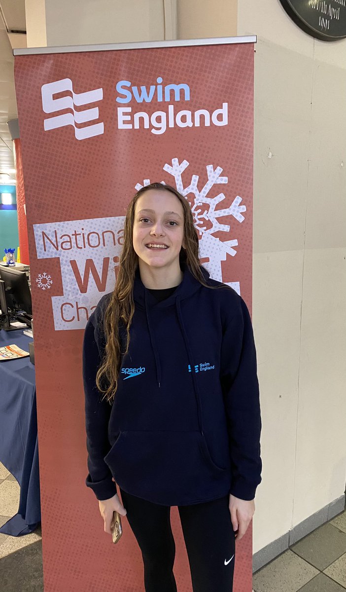 wirralmetro's tweet photo. Solid swim for Abbie in her 400IM, followed by a staggering 21s pb in her 1500free at the @Swim_England National Winter Championships!!! 🤩🤩
WOW!!!!! Well done Abbie!! 💥
#letsgometro
@high_neston https://t.co/jCqZOsZ2bU
