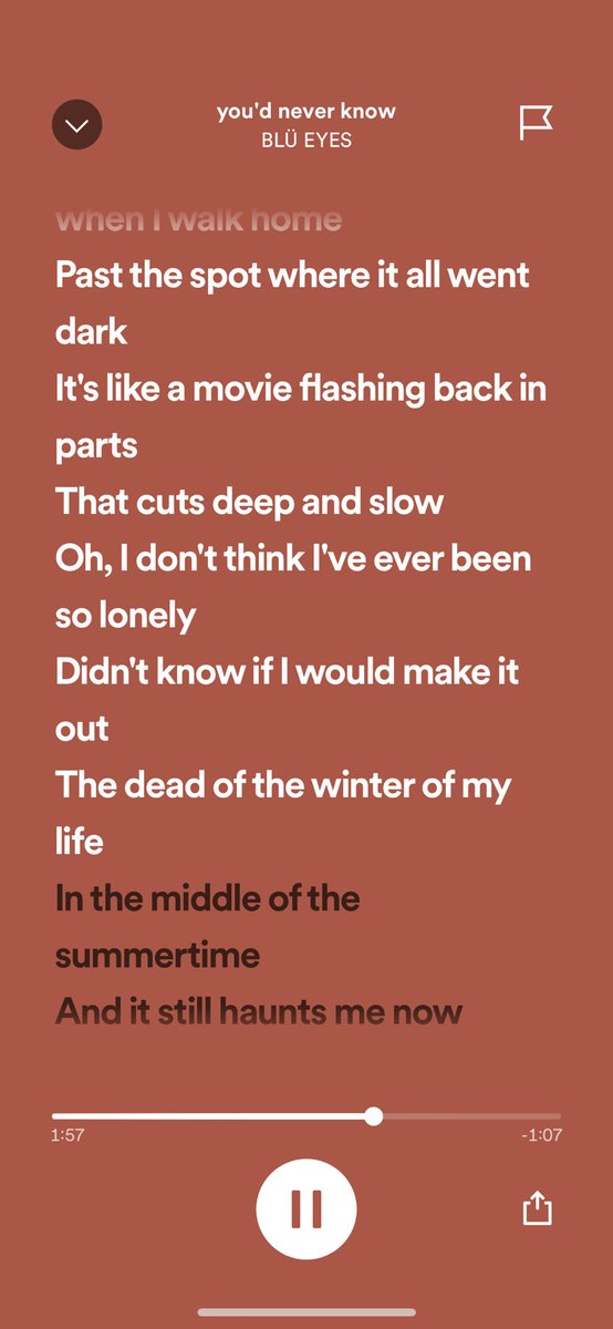 but this song