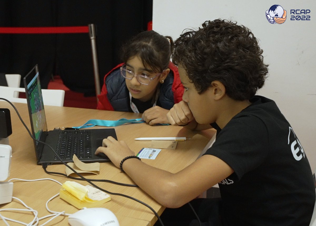 RoboCupAP's tweet image. 𝗥𝗖𝗔𝗣 𝟮𝟬𝟮𝟮 𝗖𝗼𝗦𝗽𝗮𝗰𝗲 𝗙𝗶𝗻𝗮𝗹𝘀 (𝟭𝟬)

#RoboCup #RCAP #rcap2022 #RCAPacademy #cospace #CoSpaceRobot #EduTECHAsia #singapore #ai #robots #cs #computerscience #future #autodriving #Rescue #ADC #AutoDriving #Challenge #Tesla #Travel #Education