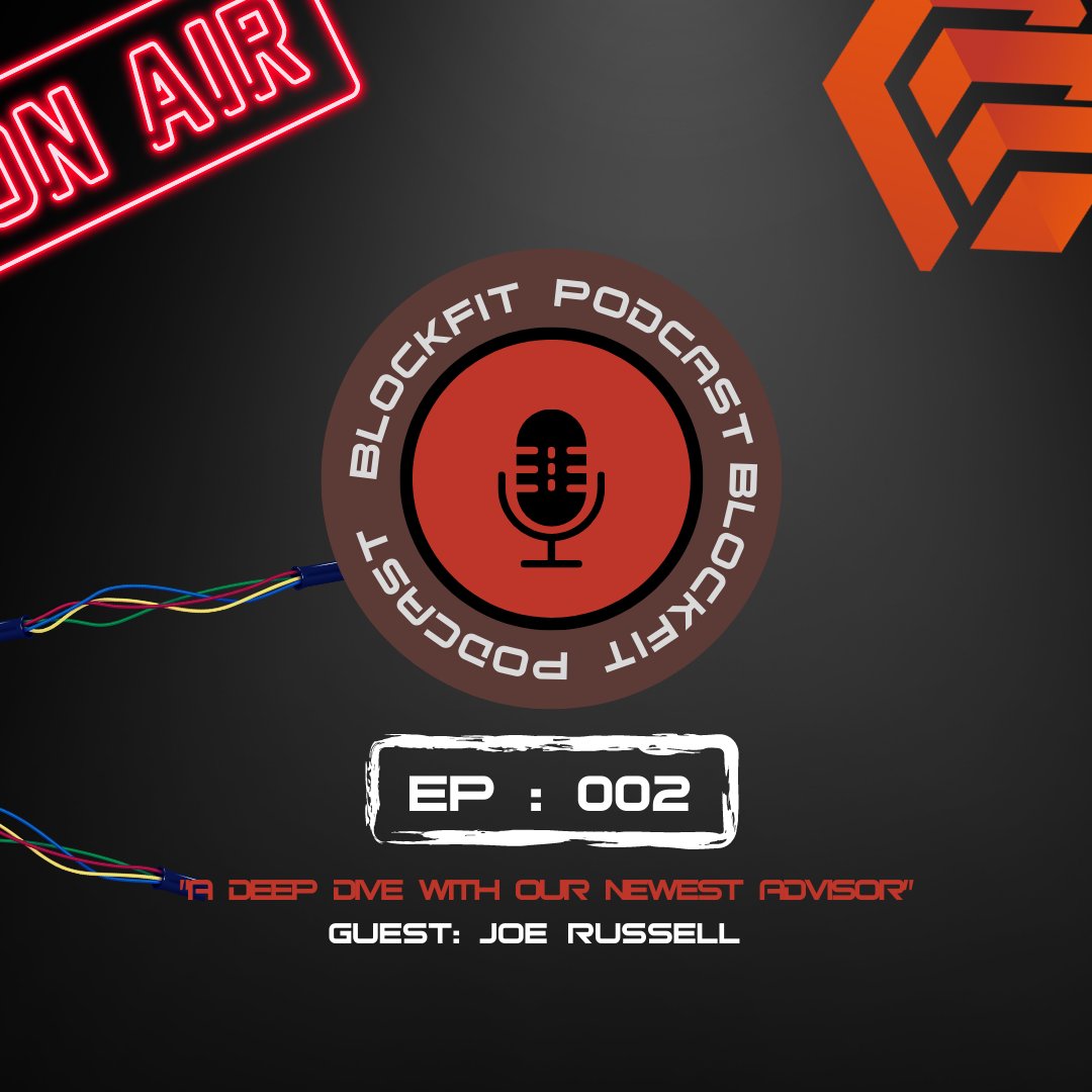 blockfitnft's tweet image. The BlockFit Podcast

EP : 002 - "A deep dive with our newest advisor"
Guest : Joe Russell

Will be available to listen from next week