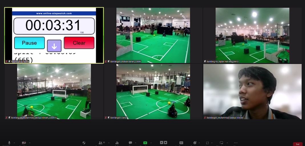 RoboCupAP's tweet image. 𝗥𝗖𝗔𝗣 𝟮𝟬𝟮𝟮 𝗠𝗶𝗱𝗱𝗹𝗲 𝗦𝗶𝘇𝗲 𝗟𝗲𝗮𝗴𝘂𝗲 (#𝗠𝗦𝗟)
RoboCup Asia-Pacific #RCAP 2022 #RoboCup Soccer Middle Size League (MSL) 
Team: BARELANG63
Institution: Politeknik Negeri Batam (Batam State Polytechnic)
Region: #Indonesia
Congratulations! 
#soccer #robocupsoccer