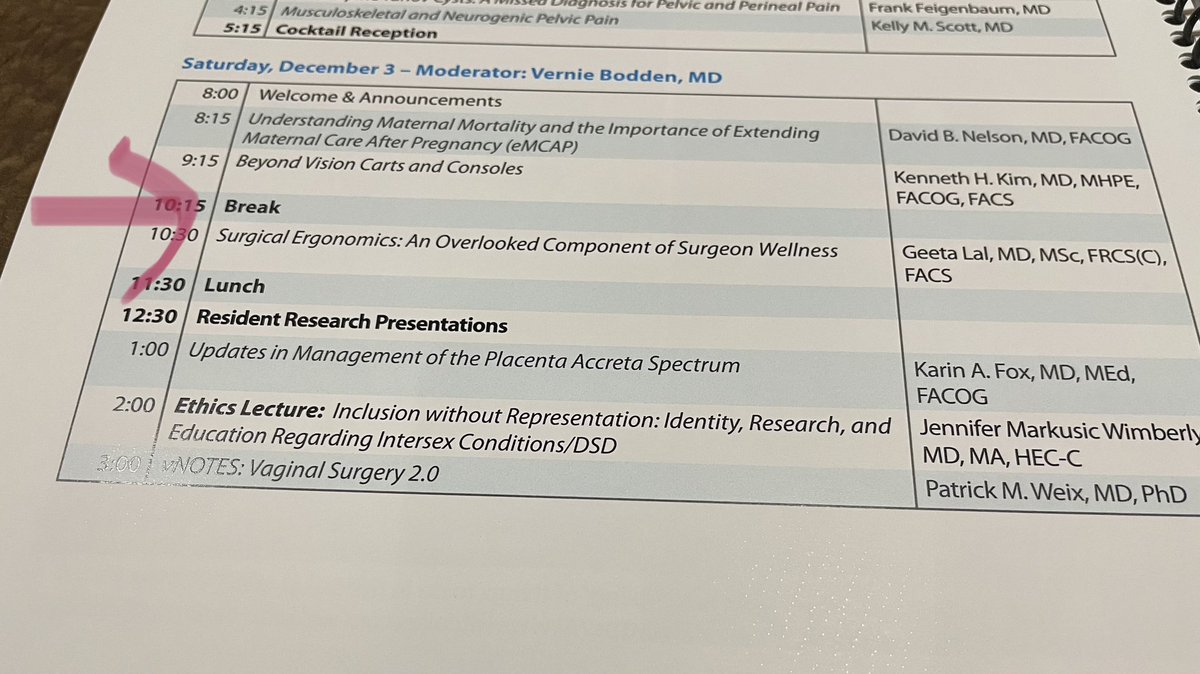 Looking forward to presenting at #SGA2022 this morning on #SurgErgo.
Grateful to Dr. Lisa Chao for the invitation! <a href="/acog/">ACOG</a> <a href="/MigsRunner/">Kelly “MIGS Lady” Wright MD</a> <a href="/KimberlyKho1/">Kimberly Kho, MD, MPH</a> @SurgErgoGroup <a href="/GeetaLalMD/">Geeta Lal</a>