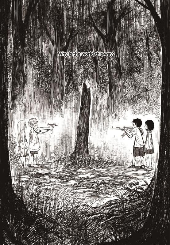 Noodledori1's tweet photo. I have no clue where this manga panel is from but it looks RAW https://t.co/T2YzaKlylm