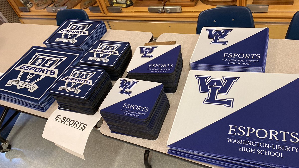 MCareyAP's tweet photo. Look for the esports club mousepads for sale at the Holiday Bazaar today at WL! @GeneralsPride @WLHSesports https://t.co/0vJbqoysxm