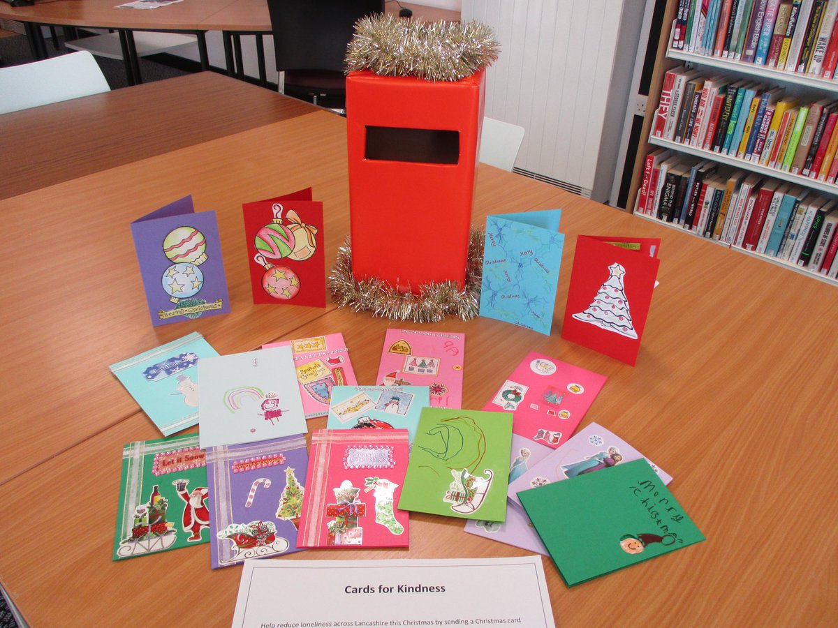 We had a lovely morning at #EcclestonLibrary creating cards for Cards for Kindness.
Thank you to everyone that came! 
#CardsForKindness