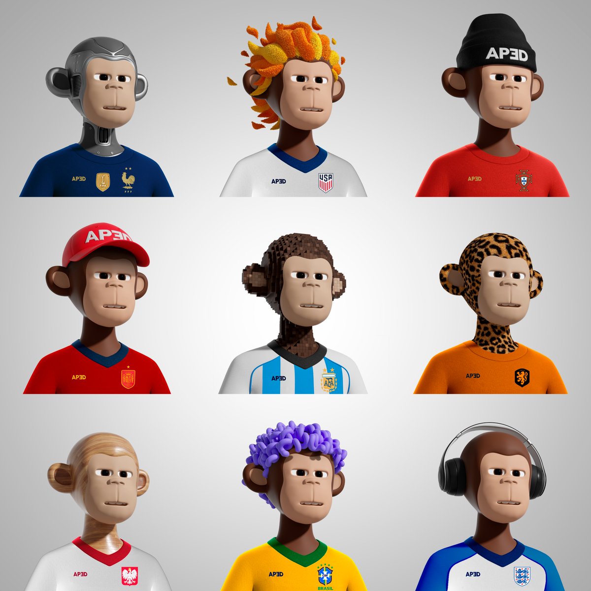 ap3dofficial's tweet image. #AP3D is ready for the final phase of the World Cup ⚽ 
Comment Who will enter the quarterfinals for a chance of WL  👇