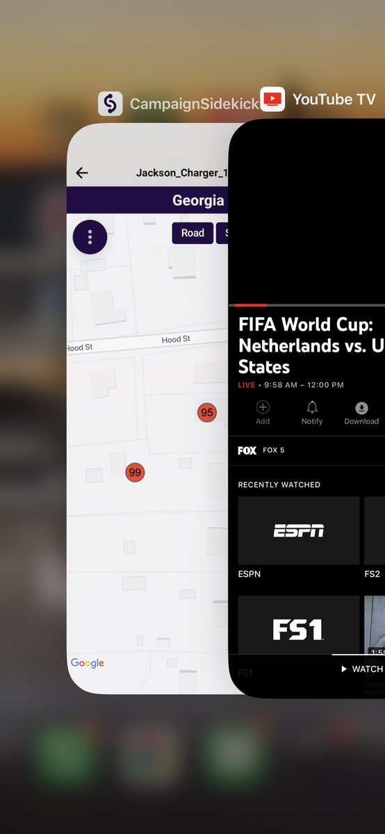 Multitasking. Go Team USA!