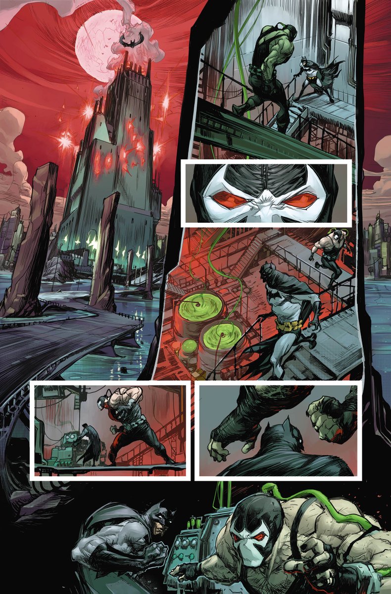 Williamson_Josh's tweet photo. BANE! 

Batman One Bad Day: Bane #1 has it's Final Order Cut-Off TOMORROW. 

Kick ass Art and Main Cover by @MrHowardPorter and @tomeu_morey!

Features the first appearance of a new villain called GRUDGE. 

Pre-order with your comic book store TODAY! Don't miss out! https://t.co/3gCJuyZ7ix