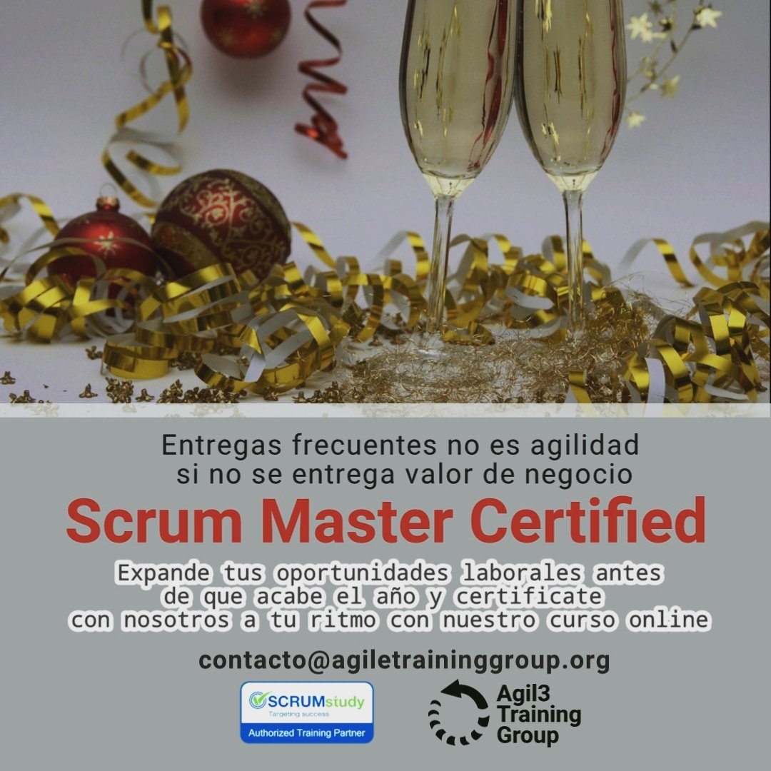 TrainingAgile's tweet photo. No dejes pasar más tiempo, certificate como #ScrumMaster con nosotros, incluye: Curso On line, SBOK, Examen Certificación 2 intentos, Guía y Material Estudio, eCertificate, #Scrum Fundamentals sin costo
📨contacto@agiletraininggroup.org
📱WhatsApp: 449-227-4996.

#agile #agility https://t.co/zDoWVXxSw8