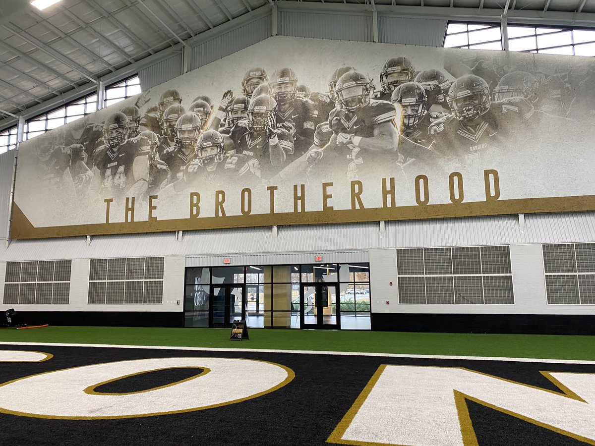 Beautiful campus, incredible facilities. I had the best experience visiting <a href="/Harding_FB/">Harding Football</a> the last couple days and I am excited to have received my first football scholarship offer to play for the Bisons. Thank you to <a href="/PaulSimmonsHU/">Paul Simmons</a>  for giving me an opportunity. #HonorGod #copreps