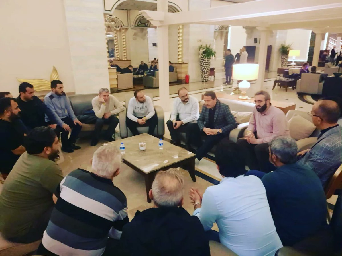 EbsKastamonu's tweet photo. 17. TÜRKİYE BULUŞMASI 

17. Türkiye Bulusmasi için geldiğimiz Antalya'da Memur-sen ve Eğitim Bir-Sen Genel Başkani sayın Ali YALCİN ile birlikte istisarelerde bulunduk. Üyelerimizin taleplerini ilettik,elde edilen kazanimlarla ilgili memnuniyetlerimizi belirttik. 
#Buyukbulusma https://t.co/ceEKXjacPZ