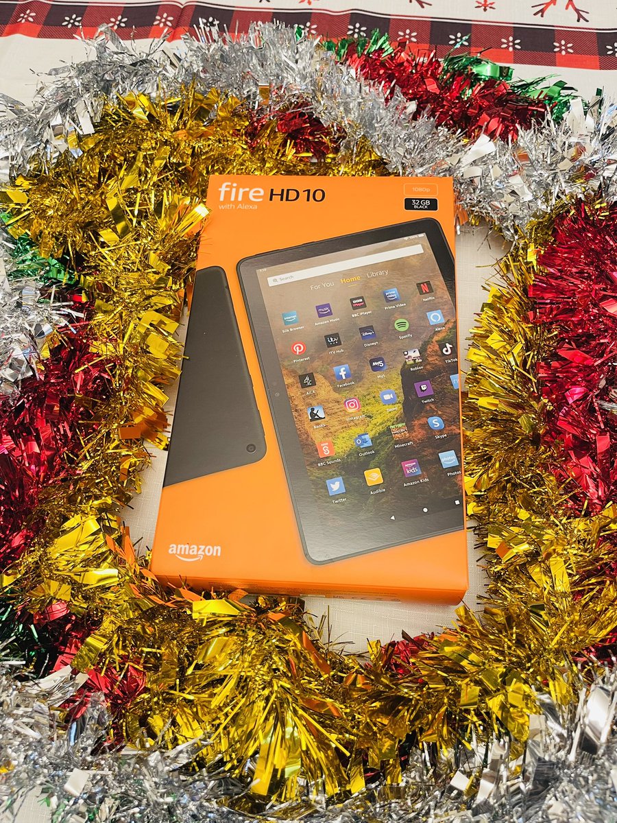 ⭐️Do you know that there is still chance to buy your raffle tickets from our stall tomorrow.
You can be in a chance to win a 10” Fire HD Tablet donated by our Chair <a href="/ChristinaDaniel/">Christina Daniel</a>.
We are grateful to all the local businesses for their generosity too.
#elrickchristmas