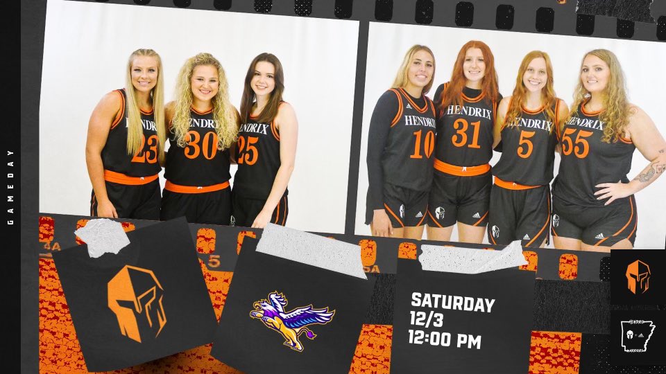 Grove Gymnasium... be there.👏🏼 

💻📊: portal.stretchinternet.com/hendrix/

#WarriorUp