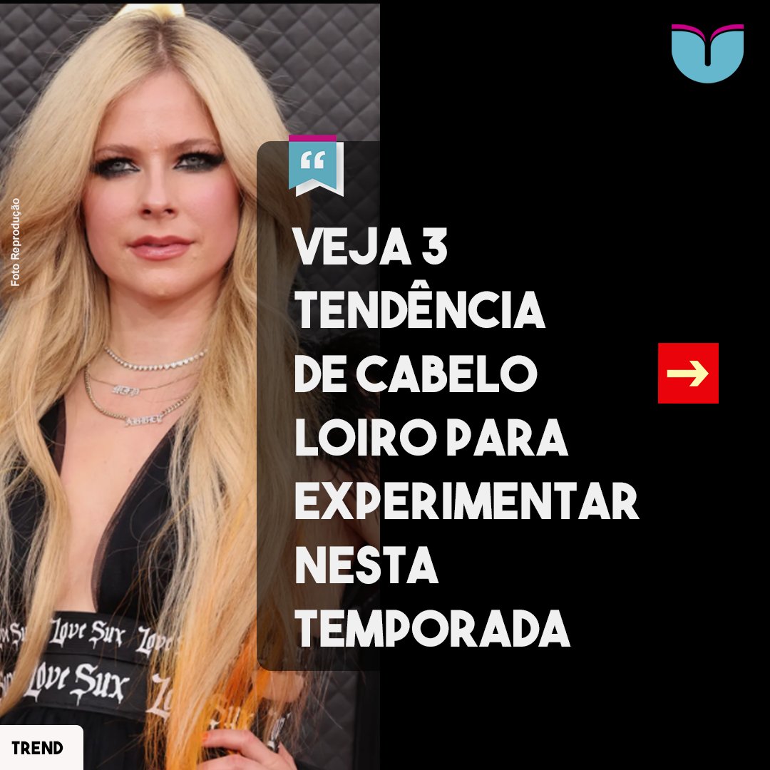 upmoda's tweet image. Veja 3 tendência de cabelo loiro #cabeloloiro #cabelo #moda