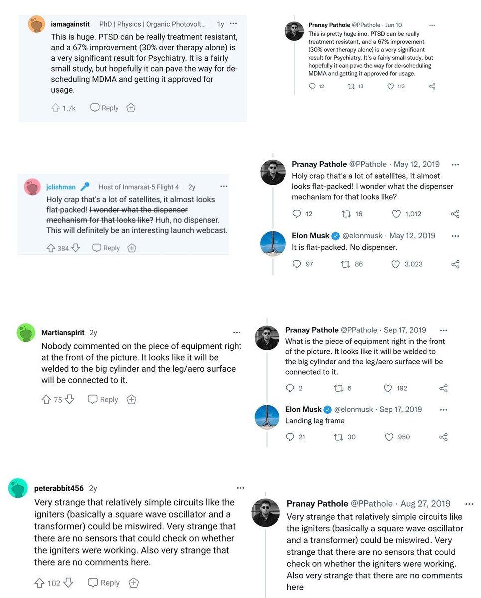 htcity's tweet photo. #PranayPathole, #ElonMusk's #Twitter friend, has apparently copied all his tweets from #Reddit users, proofs of his #plagiarism were brought into light on the site that restored his account recently
@PPathole @elonmusk #tweets #plagiarisedtweets https://t.co/EmiO9ObgA0