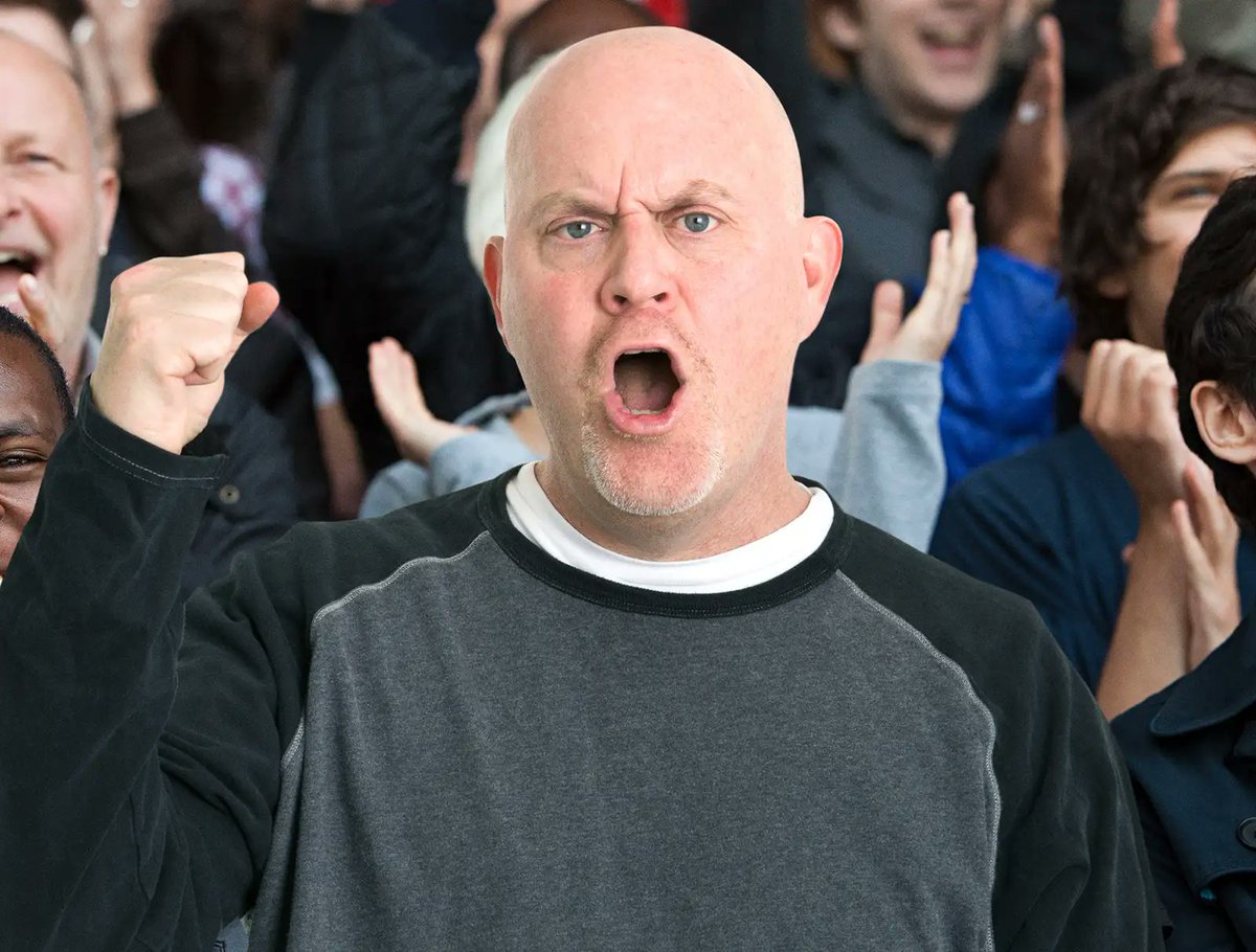 TheOnion's tweet image. ‘USA!’ Chants Patriotic Man Envisioning 2-Mile Radius Of His Homogenized Suburb bit.ly/3VgORvb