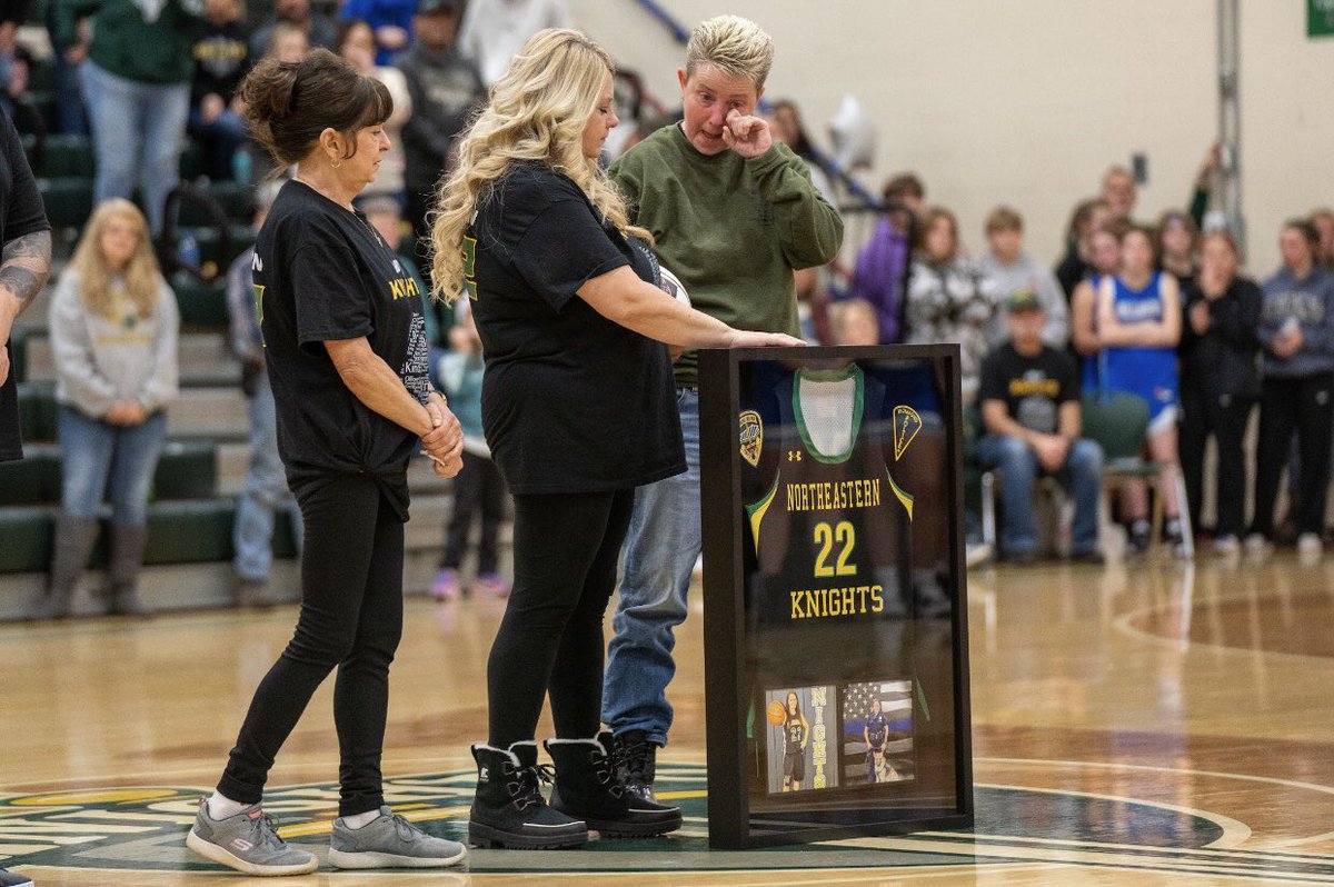 NortheasternGBB's tweet photo. “Live a life worth her sacrifice” https://t.co/DW4YrFfLqp