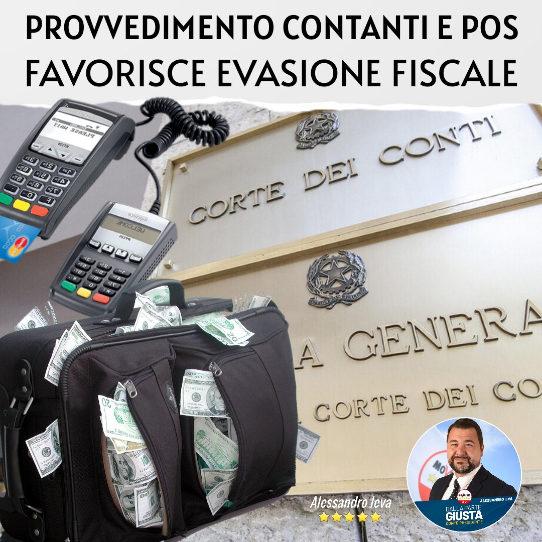 "L'innalzamento del tetto dei pagamenti e, in particolare, la non sanzionabilità dei rifiuti ad accettare pagamenti elettronici di un determinato importo possano risultare non coerenti con l'obiettivo di contrasto all'evasione fiscale previsto nel PNRR". CdC, Enrico Flaccadoro
