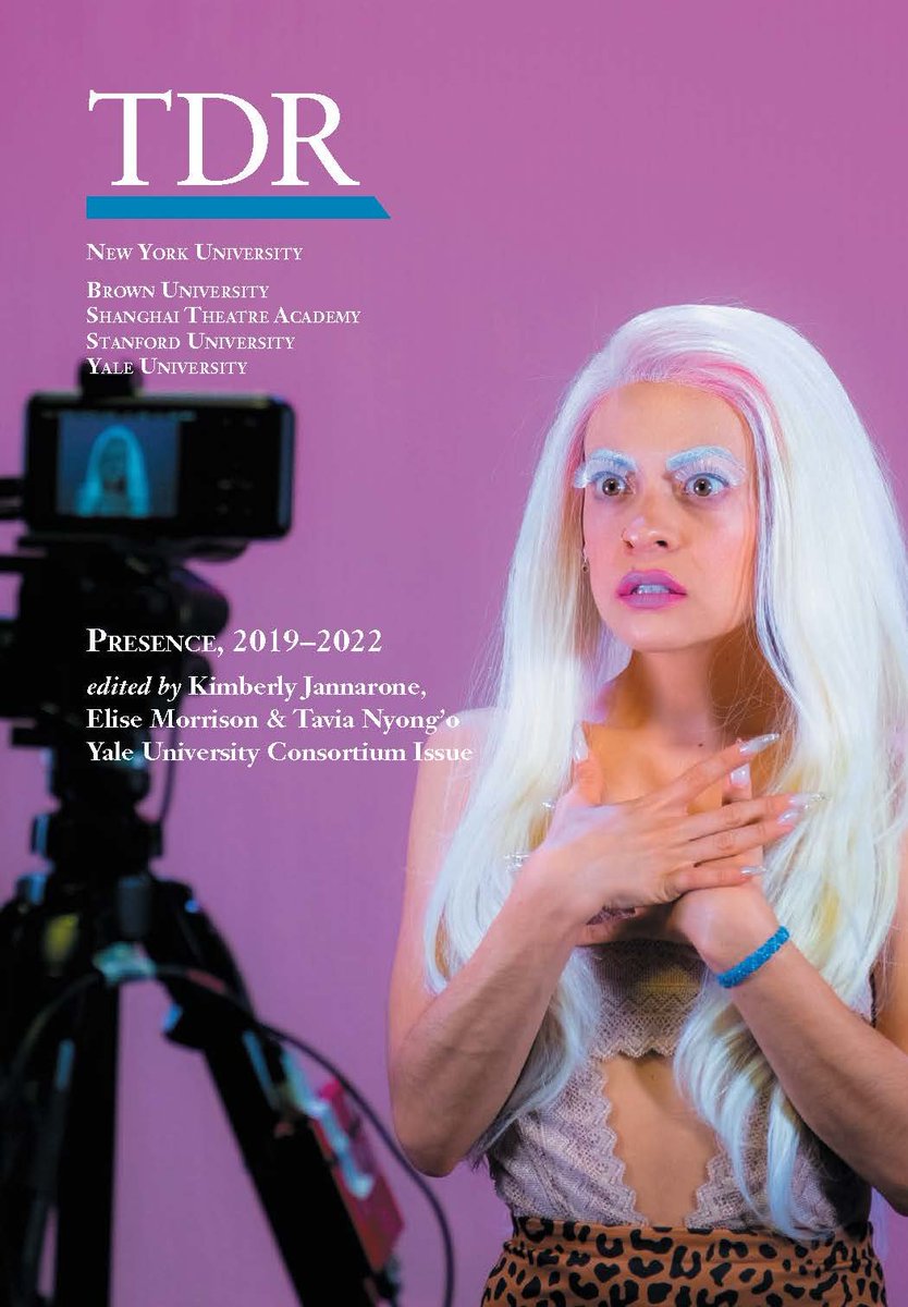 check out <a href="/faaakefriends/">Fake Friends</a> on the cover/inside the latest issue of TDR. article by me with interviews with the friends, feat. iconic cover girl <a href="/catmariaaa/">Cat Rodríguez</a> cambridge.org/core/journals/…