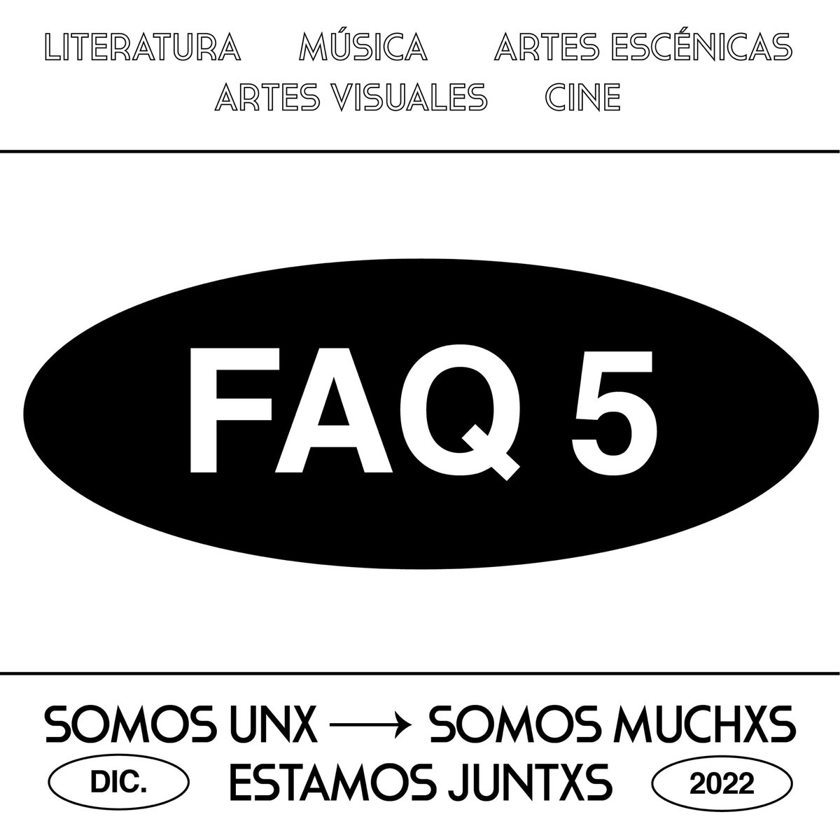 Arranca el festival más hermoso de todos FAQ5❤️‍🔥🔥✨ del 3 al 10 de diciembre🌹
Estén atentxs a nuestro line up que es una fiesta 👉🏻 faqfestival.com.ar