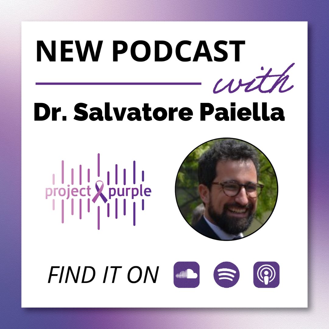 @PancreasVerona has been (again) interviewed by @Run4Purple to talk about #PancreaticCancer care and research. Thanks to my eye-talian friend @DinoVPurple and all the staff for being so committed to pancreatic cancer research! 💜 soundcloud.com/projectpurple/…. youtu.be/btEjYEsHpa4.