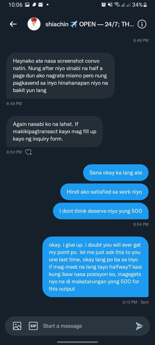 ms_mallowss's tweet photo. Eto na last convo namin. Nakakaiyak lang kase di ko din magagamit gawa niya not only because na pinagsama niya dahil who would include " based on result and discussion-- "  kahit nasa taas and the way she made the entire result and discussion. https://t.co/Wo58YRlGgU