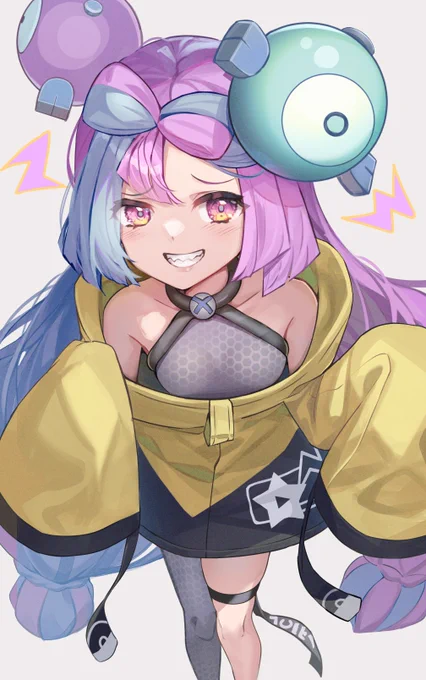 「おやおや～どこを見てるのかな～?」#ポケモンSV #ナンジャモ 