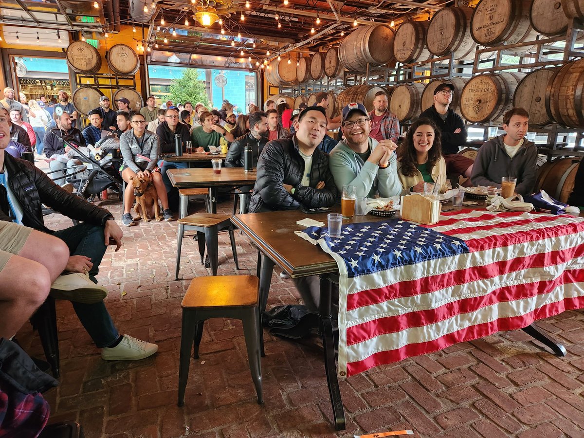LevihnCoon's tweet photo. World cup watch party at Lazarus on Sixth St. US down 0-1. https://t.co/0aYXYmbWVd