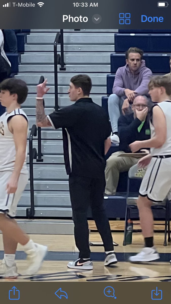 smithm1973's tweet photo. Congrats @Msmith1230 freshman W and @NRboysBBALL on a an overall good night. https://t.co/uhhDDmNCTi
