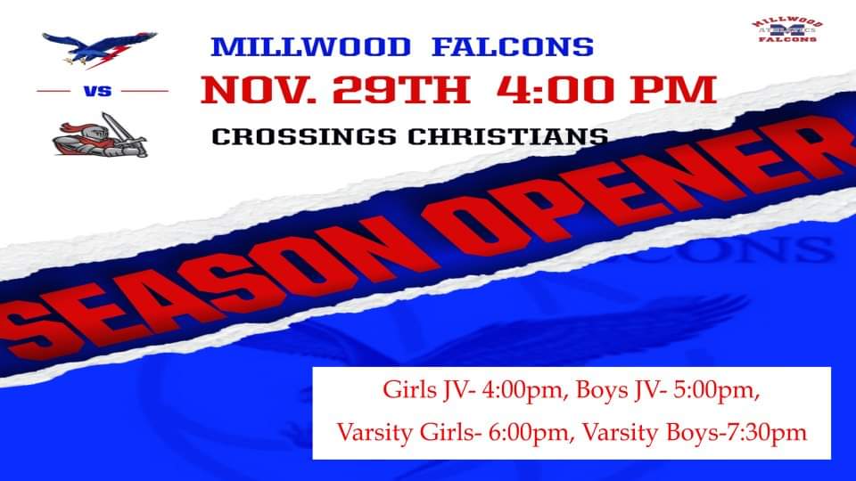 MHSLadyFalcons's tweet photo. Good Ending to tonight's season opener! 
Coach Dava Albert drew up a play in the final seconds, and Layla Jones executed with a buzzer beater!! The Lady Falcons WIN 49-48 against Crossings Christians. https://t.co/NfMVRdJ43o