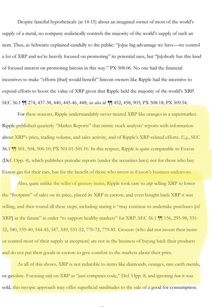 JayVTheGreat's tweet photo. The SEC explains why #xrp can’t be compared to precious metals, diamonds, oranges &amp; oil in their final reply brief.. the comparisons people try to make will not hold weight in the judges’ eyes. There’s different circumstances with all of it.. https://t.co/SMQ68oOAo4