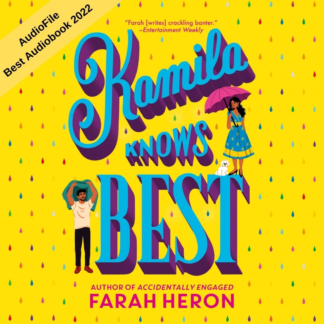 AudioFile Magazine (@audiofilemag) on Twitter photo #BestAudiobooks2022 #Romance KAMILA KNOWS BEST "The remarkably talented narrator <a href="/soneela/">Soneela Sajjad</a>  performs this EMMA-inspired romance by <a href="/FarahHeron/">Farah Heron</a> flawlessly”  <a href="/HachetteAudio/">Hachette Audio</a> bit.ly/3F1IYv1 #BestAudiobooks2022 #Romance KAMILA KNOWS BEST "The remarkably talented narrator <a href="/soneela/">Soneela Sajjad</a>  performs this EMMA-inspired romance by <a href="/FarahHeron/">Farah Heron</a> flawlessly”  <a href="/HachetteAudio/">Hachette Audio</a> bit.ly/3F1IYv1
