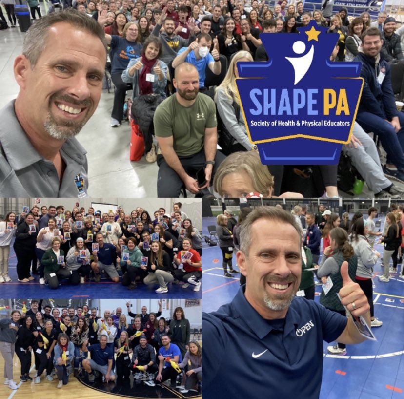 THANK YOU <a href="/SHAPE_PA/">SHAPE PA</a> Executive Bd. &amp; Members for an AMAZING time at the 2022 Conference.  I’m honored to have been your Keynote Speaker &amp; your passion throughout my two sessions is why I consider you FAMILY ❤️.  You believed in me &amp; I am GRATEFUL for all of you.  #PhysEd #SHAPEPA