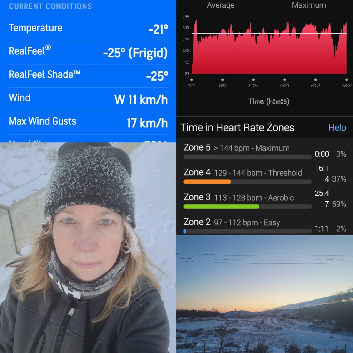 LaurelSchuett's tweet photo. Baby it's cold outside.... especially when you're running. #mpc2022 #running #snowrunner #coldrun #crazycanadian #frostytherunner @MyPeakChallenge @SamHeughan @MPCFitlanders @Sheugs @barbaramills1 @sarahjaswim @pjl24 @GHJNancy @ladybay8 @pepster300 @MountainPeakers @cathyn61 https://t.co/MX3Qiglehz