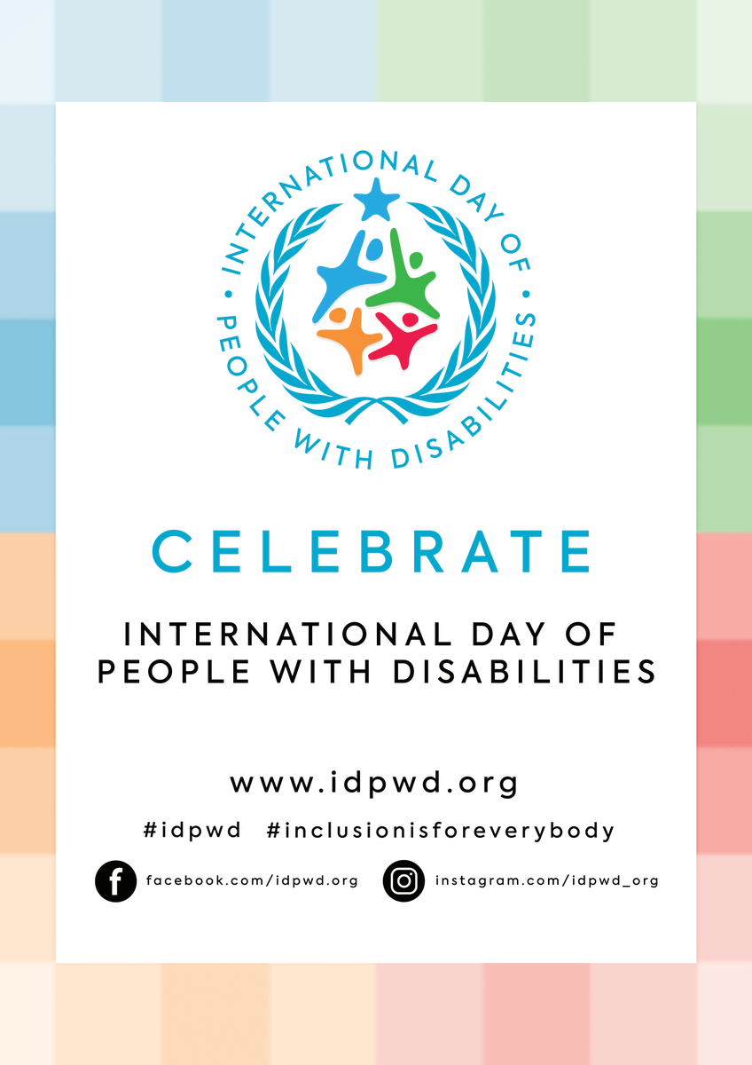 CalgaryFASD's tweet photo. It's International Day of Persons with Disabilities. A day to promote understanding of disability issues &amp; support the dignity, rights &amp; well-being of persons with disabilities. #FASD impacts approx 4% of Canadians. Email info@mycfan.ca for support in #yyc &amp; area. #IDPWD https://t.co/eQucyf1vhw