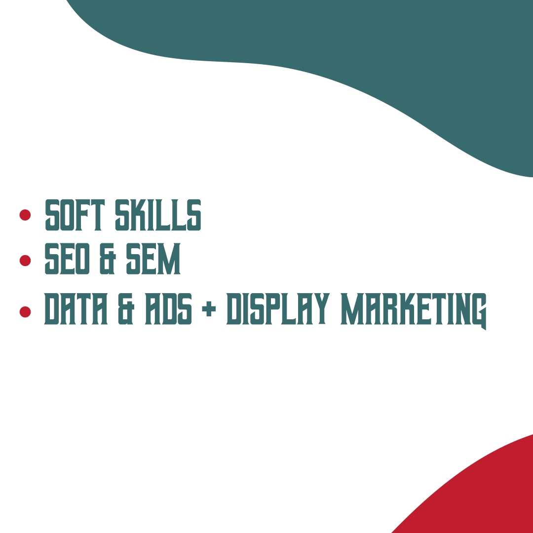 Techsbtaacademy's tweet image. Career opportunities in Digital Marketing, Learn SEO, PPC SEM, Conversion, Optimization, Analytics, Email Marketing, and much more.
Fast-track your career in Digital Marketing with practical hands-on training &amp;amp; Exposure with #TechsbetaAcademy    
Get Soft Skills training free