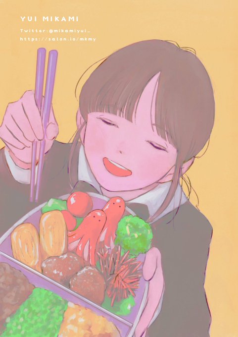 「お弁当 学生服」のTwitter画像/イラスト(新着)