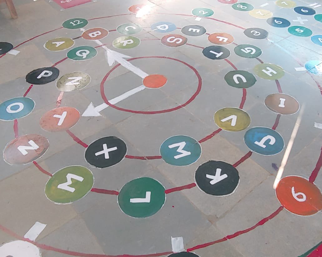 aclb_kb's tweet photo. MPPS Hudkili
SIRPUR T Mandal...
Kudos to teachers of MPPS Hudkili who themselves designed and painted the floors of classroom as part of #BuildingAsLearningAid (BALA) to improve the learning outcomes of their students. https://t.co/XvKtb1PDmw
