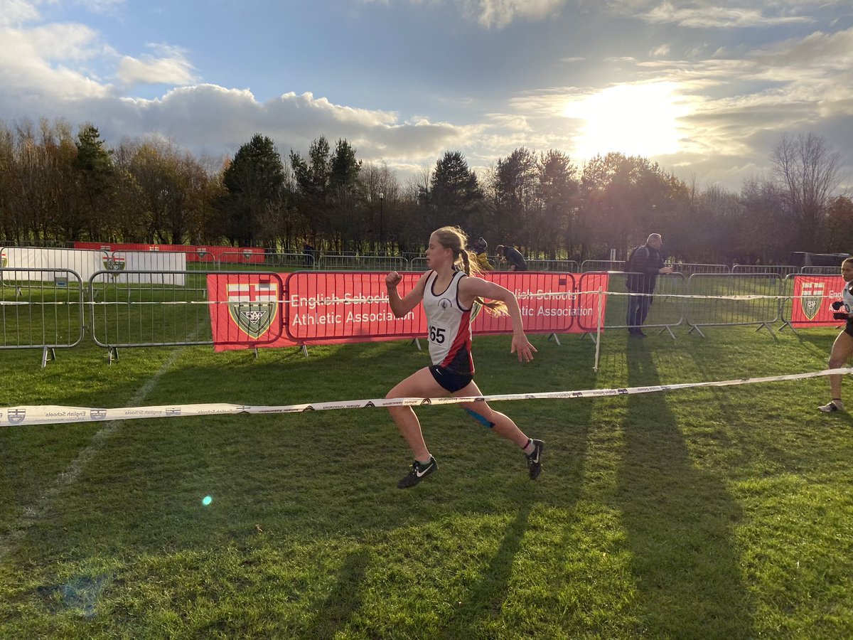 What a fantastic performance by our senior girls cross country team finishing 7th in the country in a competition that started with over 2000 teams. This group have done themselves proud, great team spirit and a pleasure to take away this weekend!
