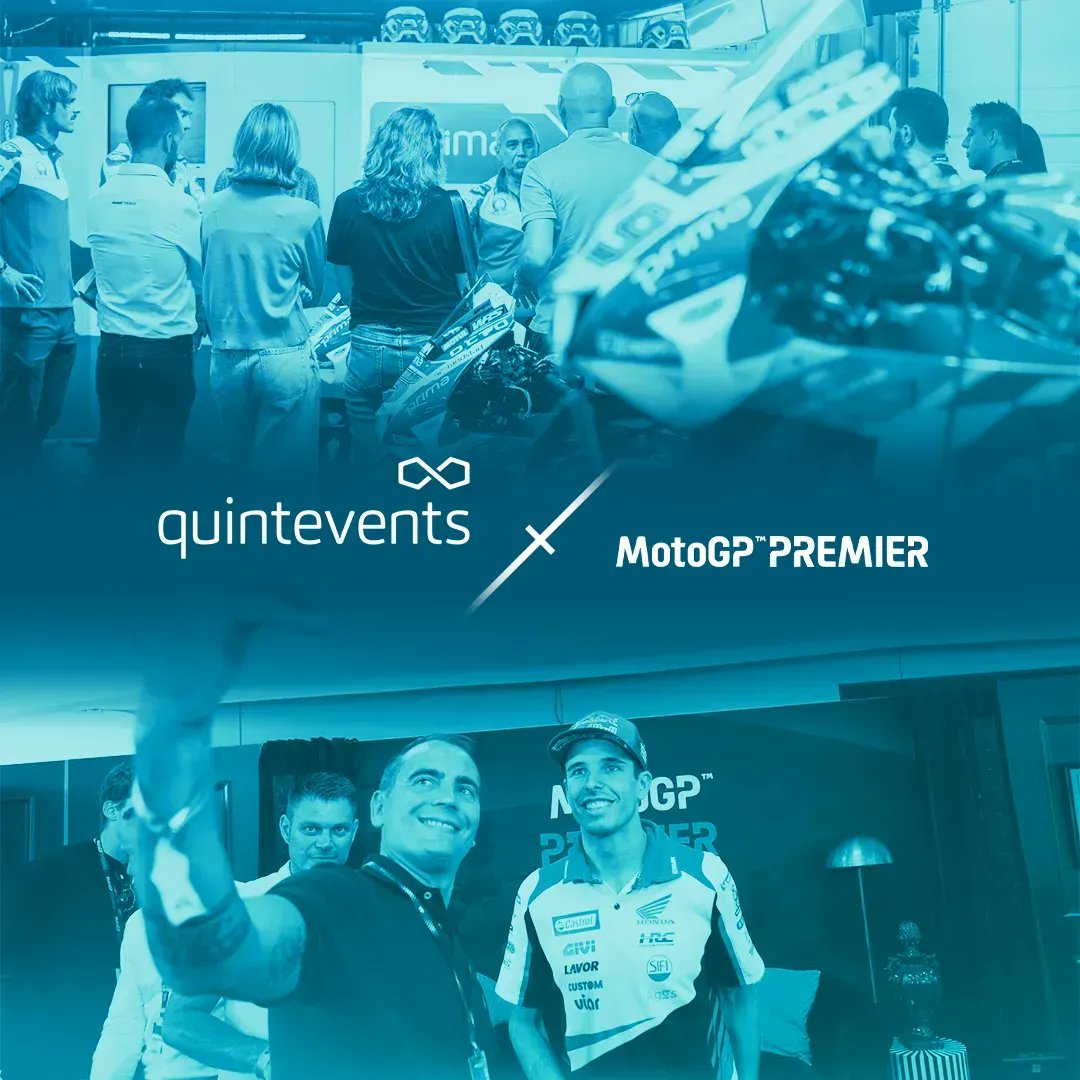 Quint &amp; Dorna Sports created MotoGP™ Premier, the Licensed Experience Package provider to MotoGP™ World Championship races worldwide, giving fans access like:

⭐ Premium Seating
⭐ MotoGP™ Appearances
⭐ Paddock &amp; Garage Tours
⭐ VIP Hospitality

More: quintevents.com/official-partn…