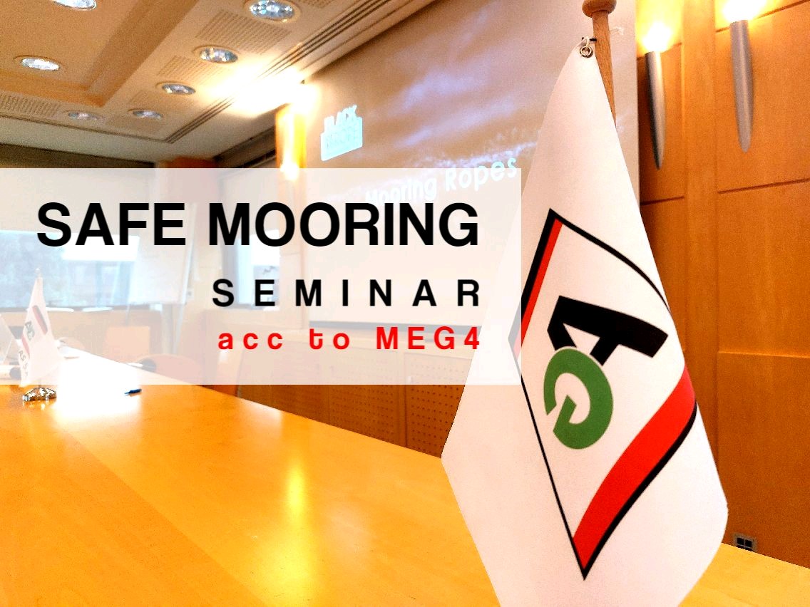 ALPHA GAS TOP PRIORITY  : TRAINING OF CREWS
The 1st 'Safe Mooring' seminar to the premium #shipping company Alpha Gas SA.These seminars are in full compliance with #MEG4 regulations of OCIMF.

🌐 blackrope.gr
✉️ info@blackropeco.com
📞 (+30) 210 224 1089

#lng #marine