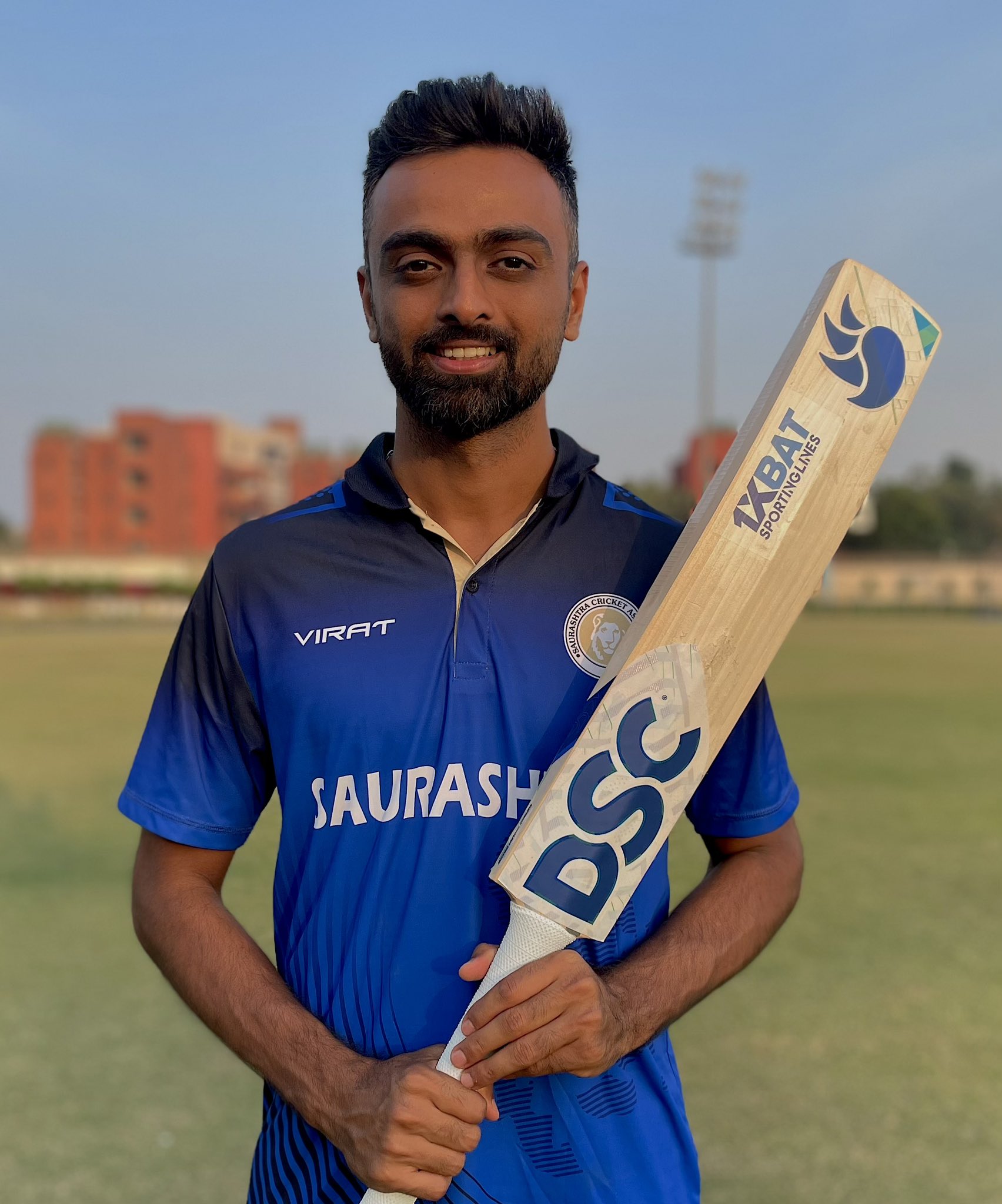 Jaydev Unadkat on Twitter: "Delighted and proud to have led Saurasthra to the tournament win! Complete team effort from everyone involved. On to the Ranji Trophy now with @1xBatSporting 🏏 #VijayHazareTrophy #1xBat #