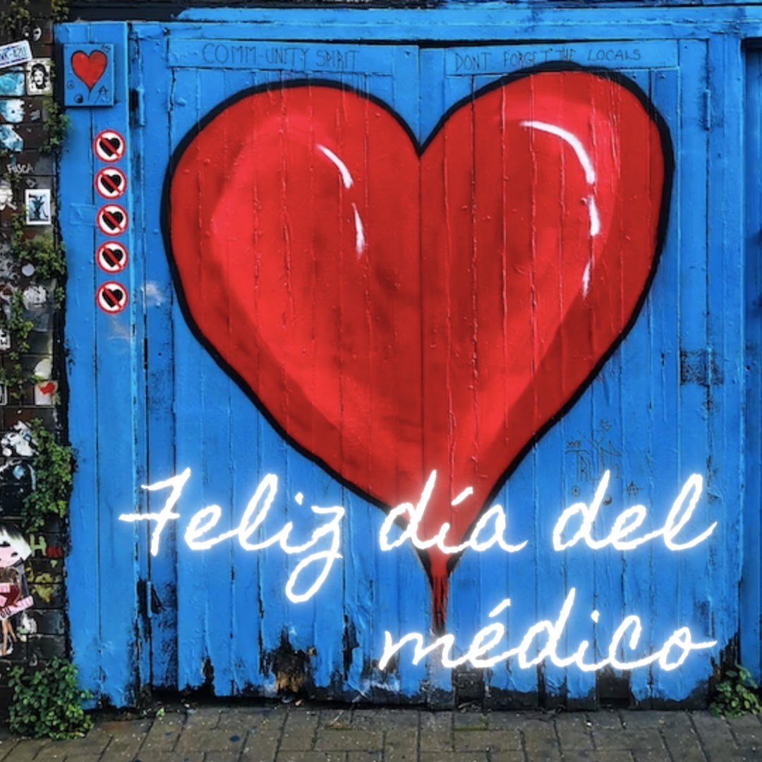 Feliz dia para los colegas y amigos