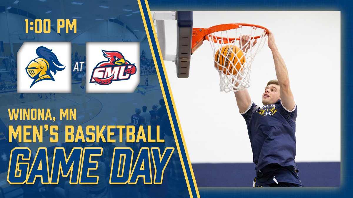 CarletonKnights's tweet photo. The season-opening road trip continues for @carletonmbball as the 4-0 Knights head to Saint Mary's for a 1PM game.
Live video: https://t.co/SIV9pDiQbV
Live audio: https://t.co/J8AZXIt58P
Live stats: https://t.co/nuDFhWVSSJ
#d3hoops https://t.co/6dEysuFTok