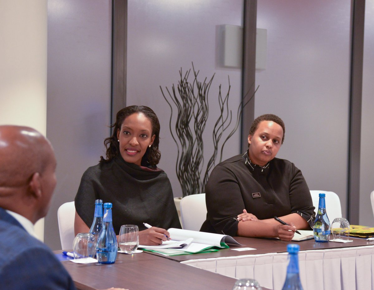 RDBrwanda's tweet photo. Today, RDB's Chief Tourism Officer, @michaellaru and Head of Tourism and Conservation, @AKageruka met with the Minister of Tourism and Environmental Affairs of the Kingdom of Eswatini, Hon. Moses Vilakati and discussed collaboration in areas of cultural tourism and conservation. https://t.co/nTeIboqAW0
