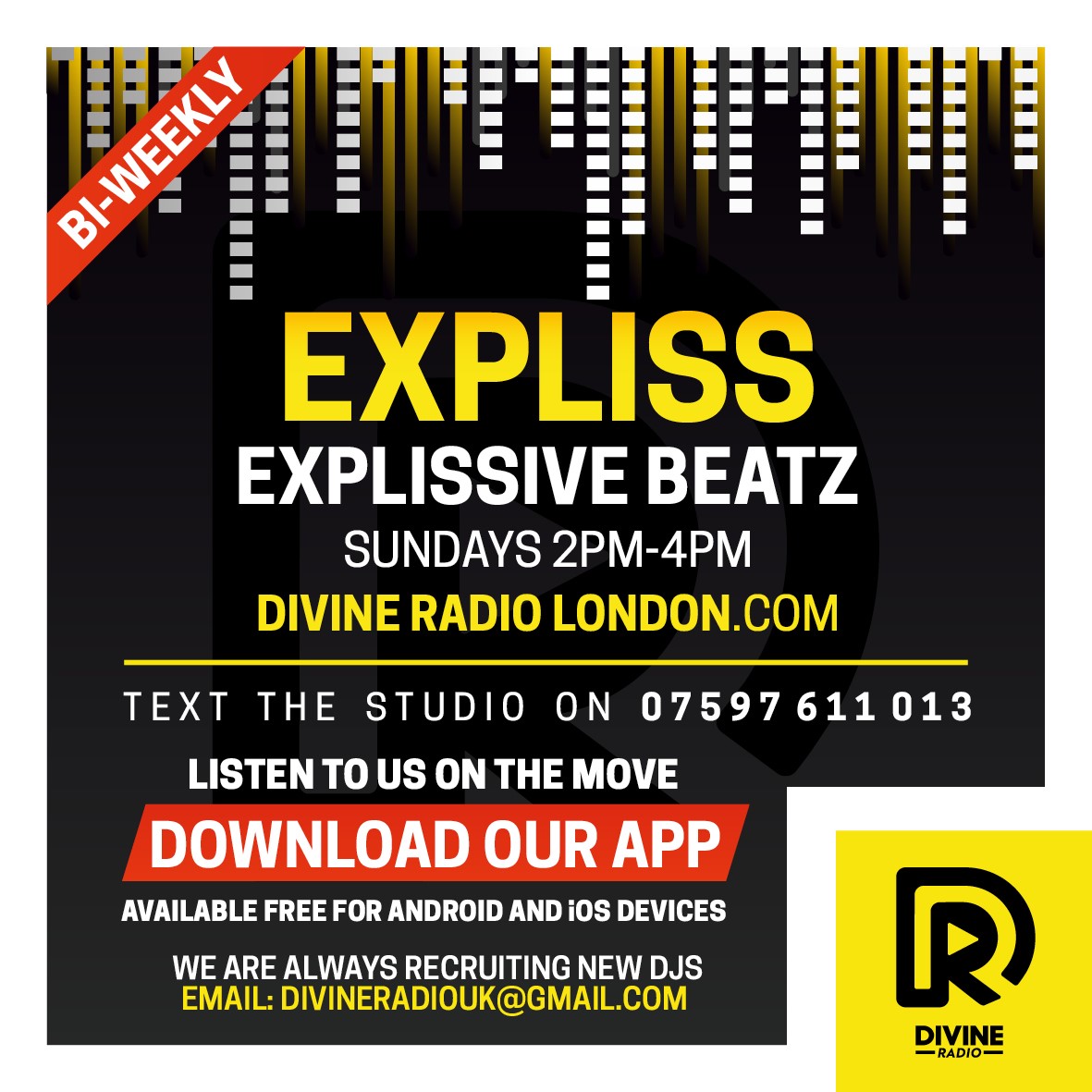 djexpliss's tweet photo. https://t.co/MO4vFzKKwr

#netradio #online #dj #music #expliss #explissivebeatz #letsgo #openformat #openformatdj #uk #urban #urbandj https://t.co/rRQSIrpuyA