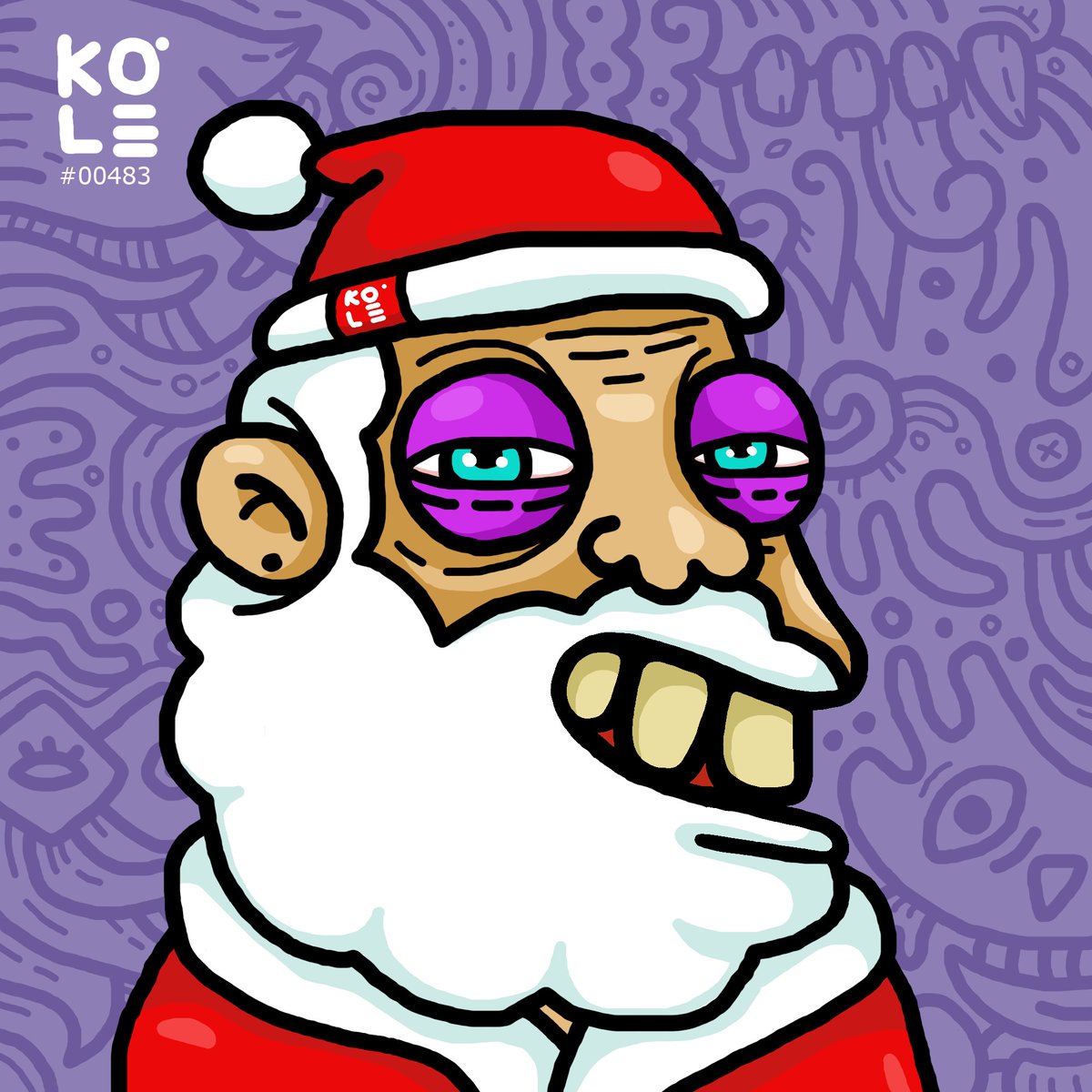 New Drop🔥#kolemozter #483 - This is the second Kole Santa Claus that we release, which means we are almost 2 years in this wonderful NFT Community
✅ opensea.io/assets/matic/0…