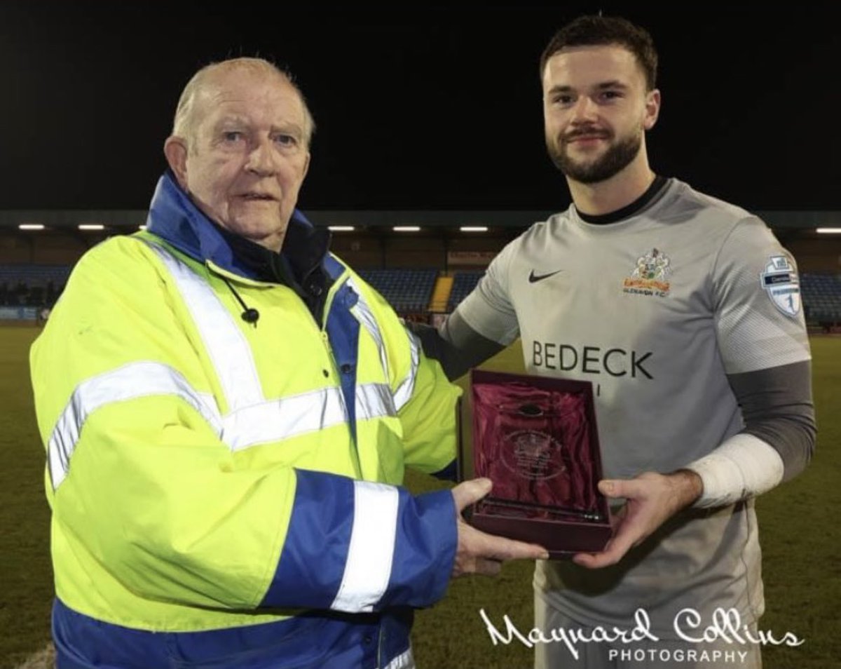 Player of the Month <a href="/Glenavon_FC/">Glenavon FC</a>, 3rd time in 5 months for <a href="/rorybrown222/">Rory Brown</a>
