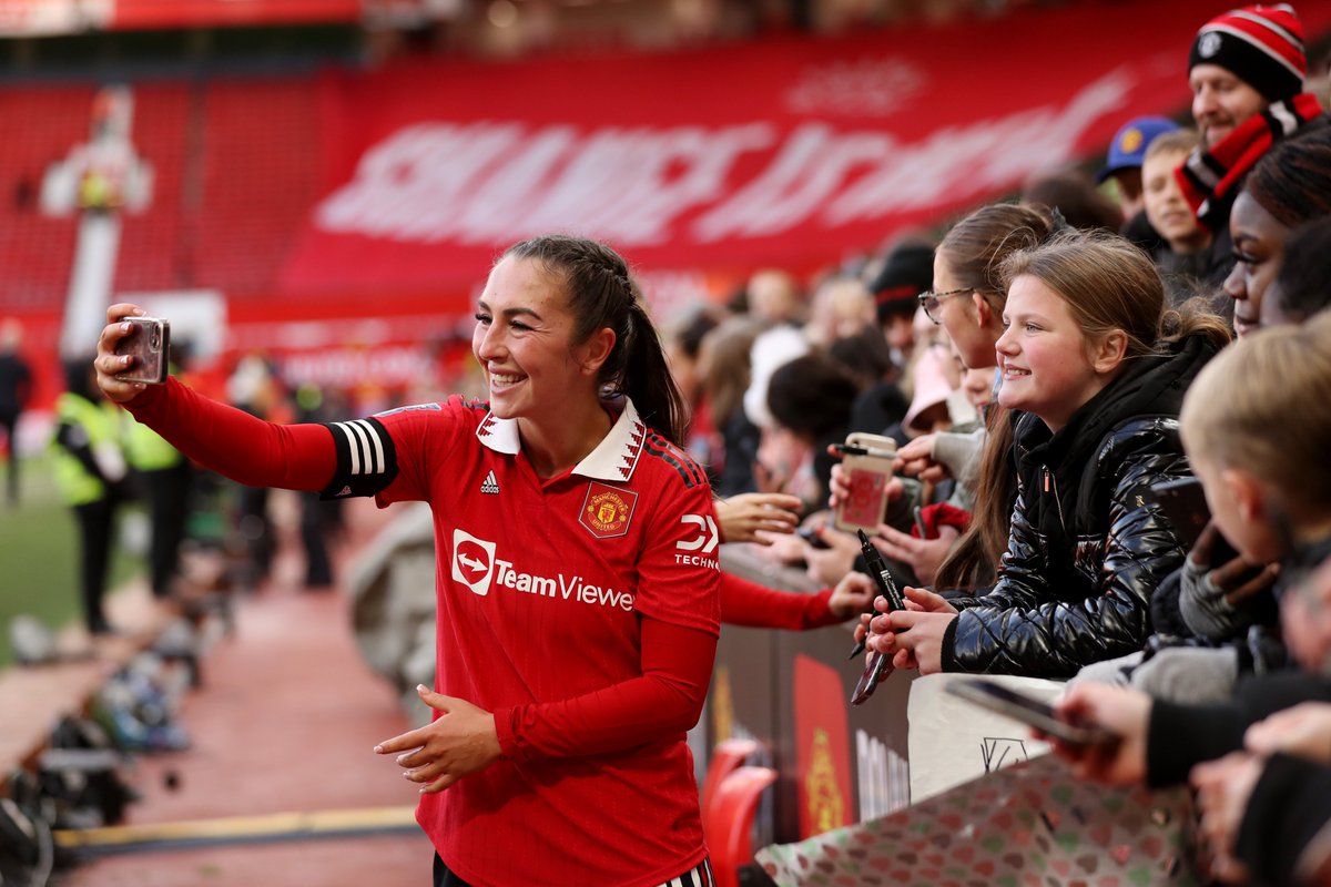 A special day, made even more so by our incredible fans 🫶

#MUWomen || #ChangeTheGame